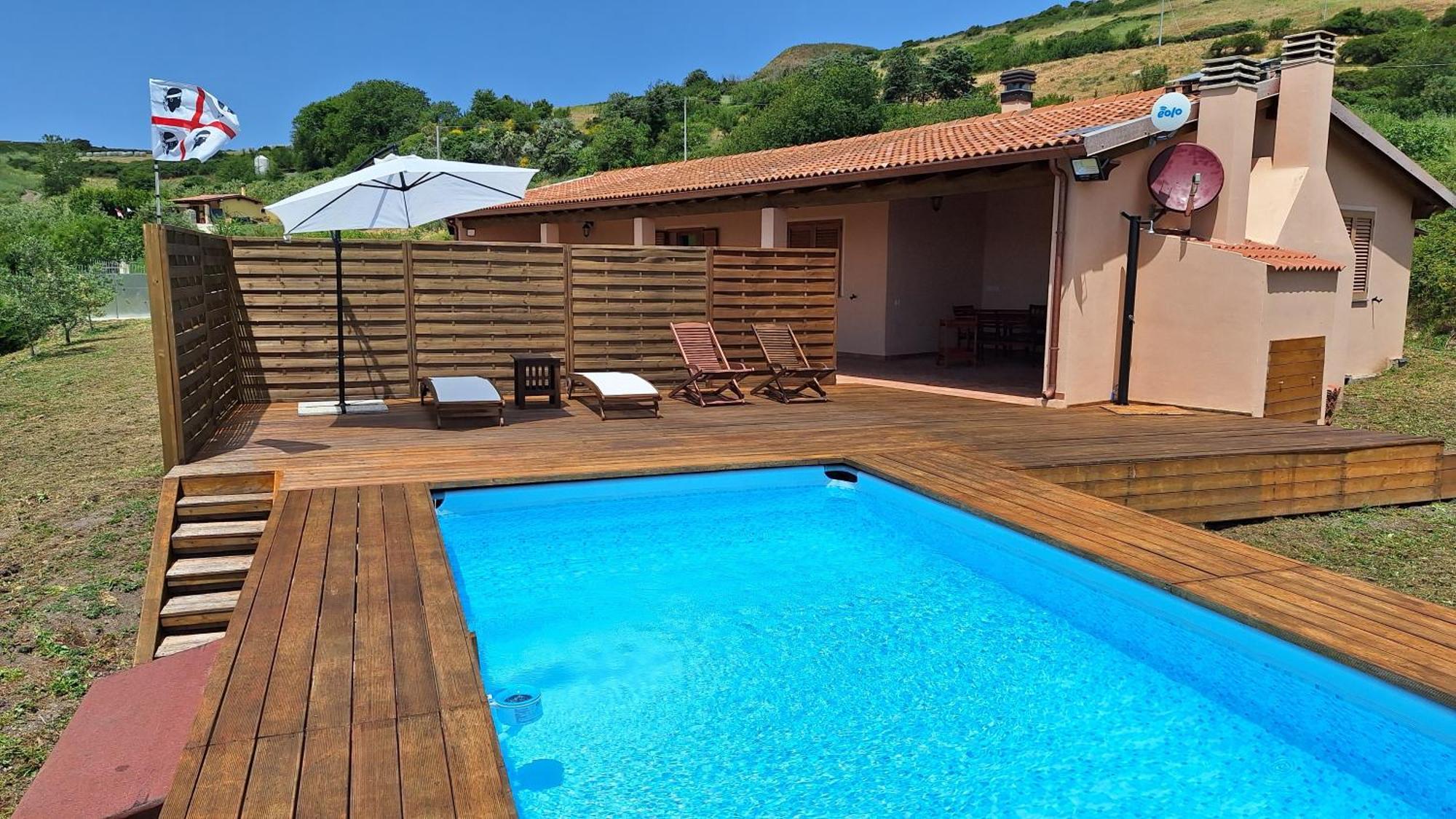 Villa Marci Con Piscina Privata A Nulvi חדר תמונה
